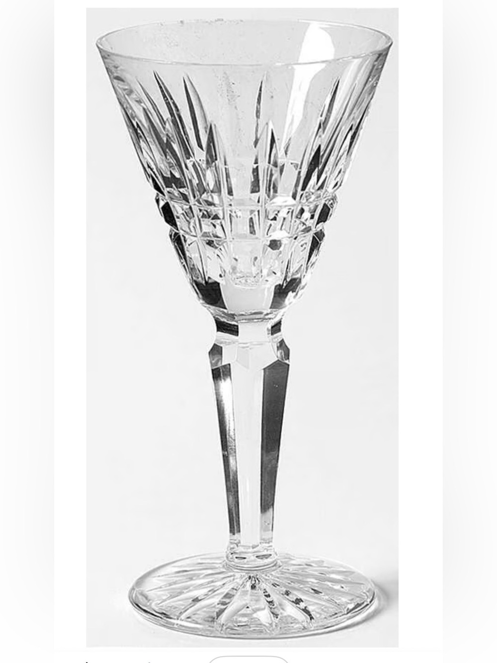 Waterford 5 Irish Crystal Glenmore Cordial Wine Glass 4.5" tall